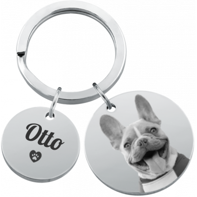 Personalisierter Schlüsselanhänger mit 2...